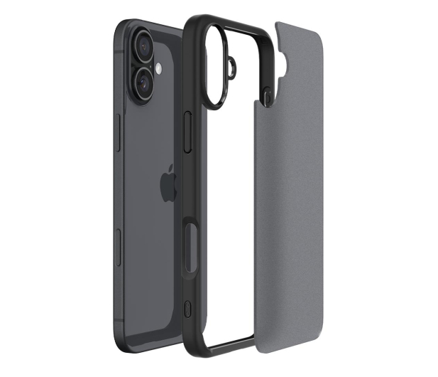 Spigen Ultra Hybrid do iPhone 16 Frost Black - 1279707 - zdjęcie 2
